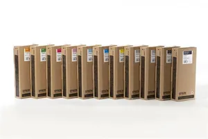 Tintenpatronen für EPSON StylusPro 7900, 9900, 350ml, Gelb